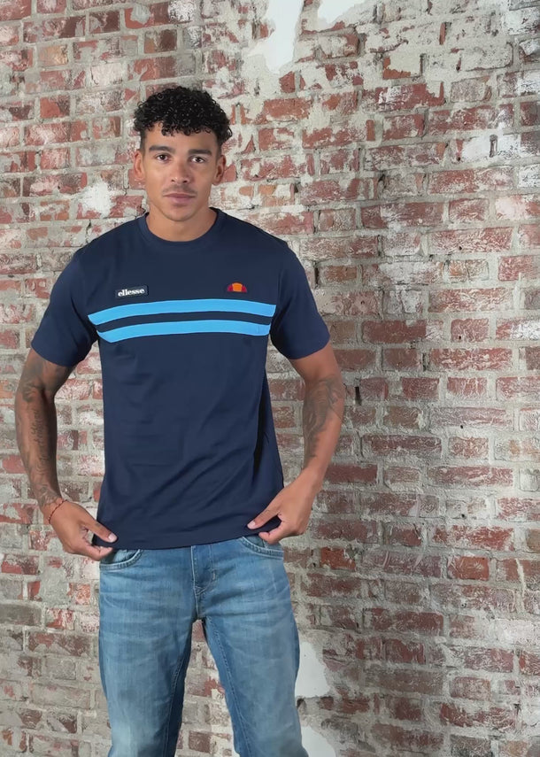 Ellesse T-shirts Venire tee - navy blue