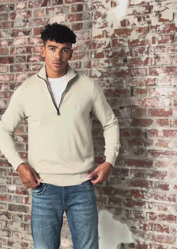 Hugo Boss Truien Kanobix s - light beige