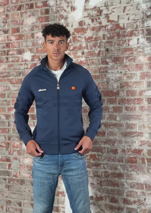 Ellesse Vesten Rimini track jacket - navy mono