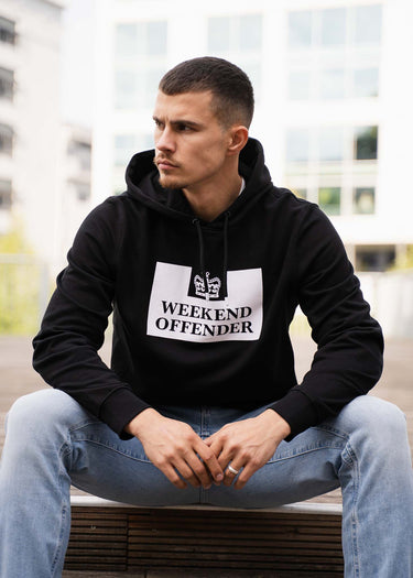 Weekend Offender Hoodies HM service - black
