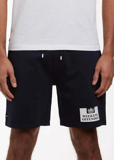 Weekend Offender Korte Broeken Action sweat short - navy