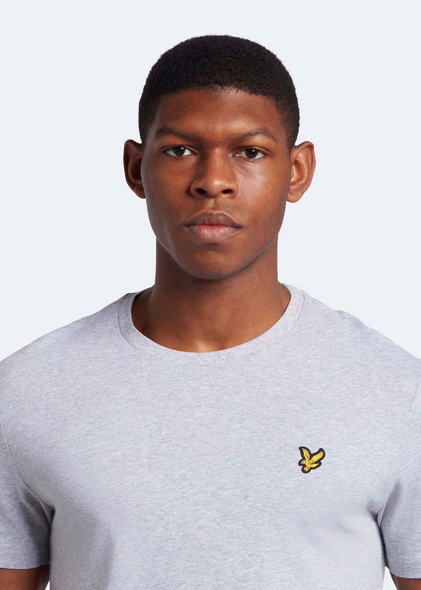 Lyle & Scott T-shirts  Plain t-shirt - light grey marl 