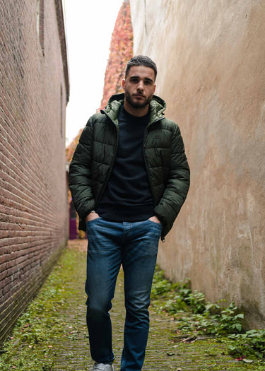 Barbour International Jassen  Court quilt - sage 