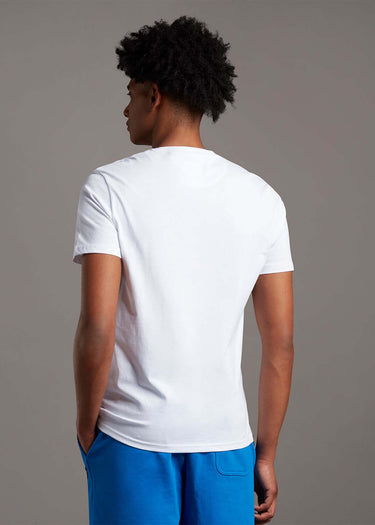 Lyle & Scott T-shirts  Crew neck t-shirt - white 